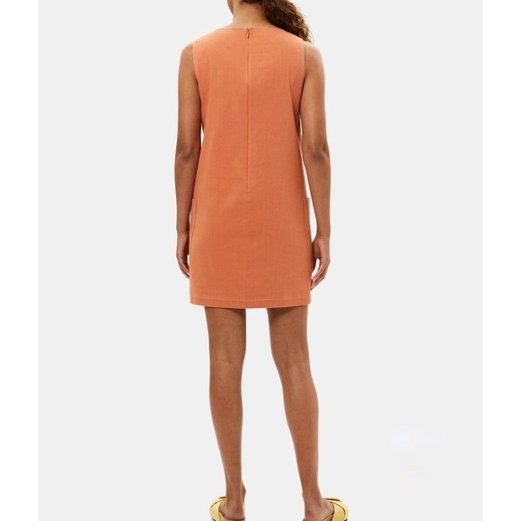 Theory Sleeveless Shift Dress in Linen NWT - Picture 3 of 4